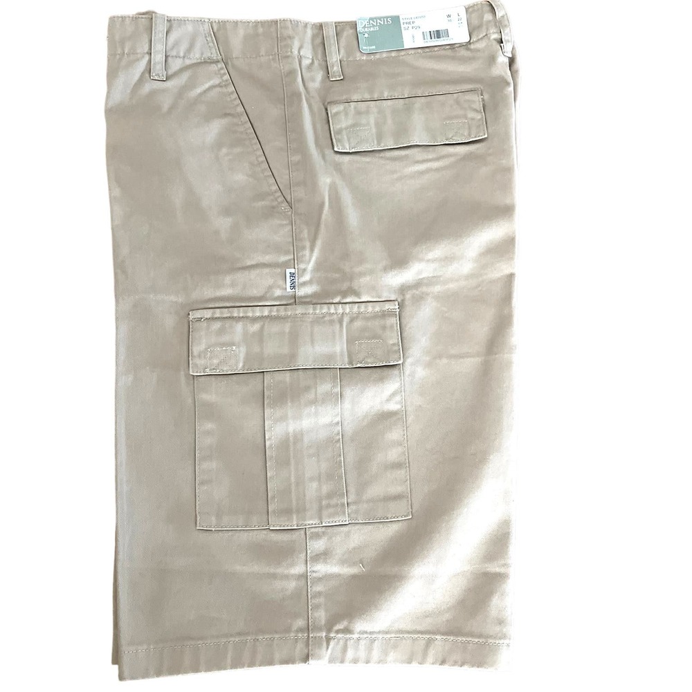 NEW Dennis Cargo Durable Bermuda Men Sz 29 NWT